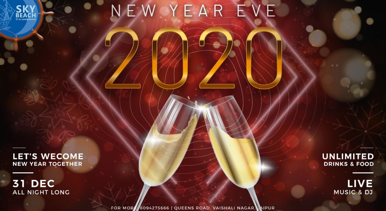 NEW YEAR EVE 2020 GRAND CELEBRATION @ SKYBEACH