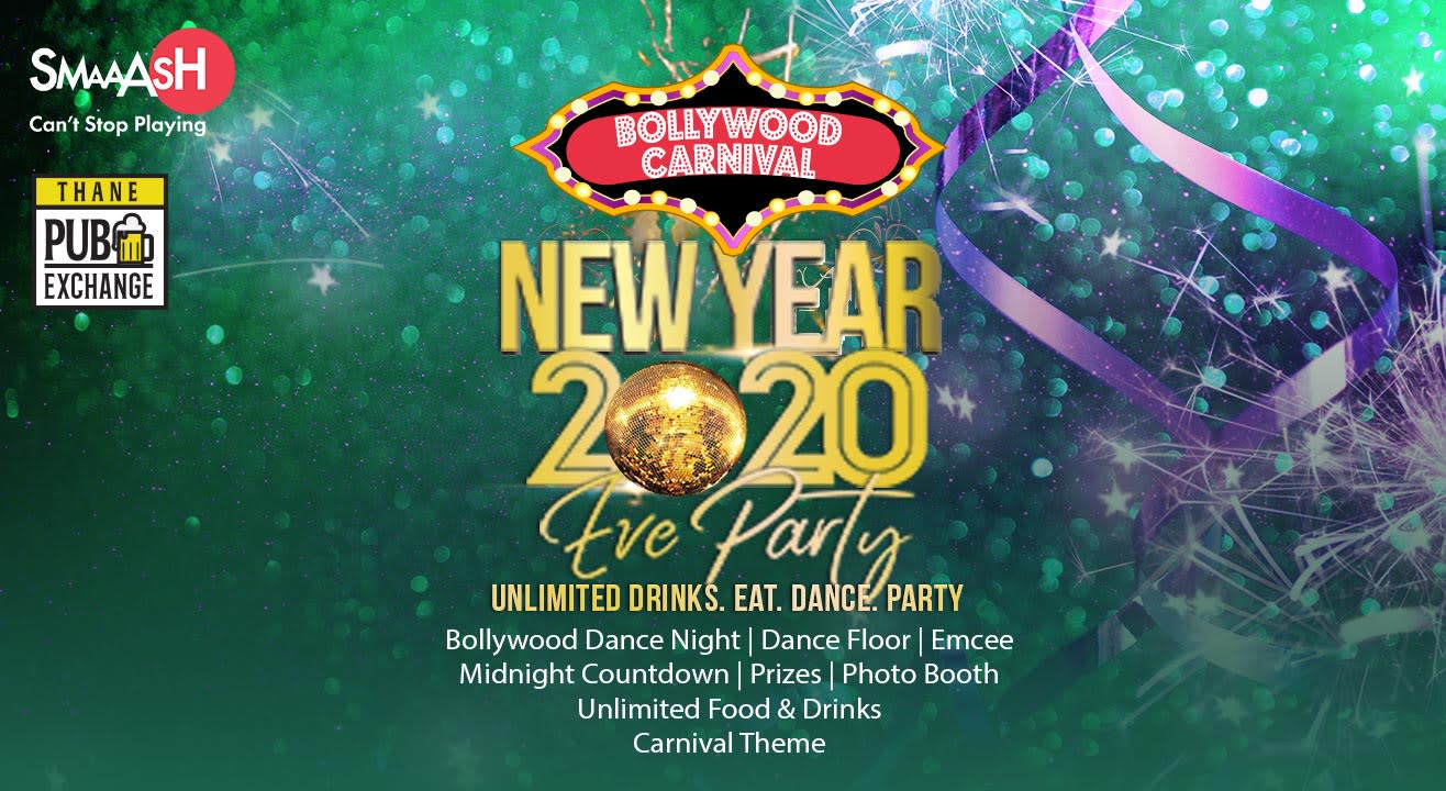 New Year Eve 2020 At SMAAASH | Korum Mall, Thane