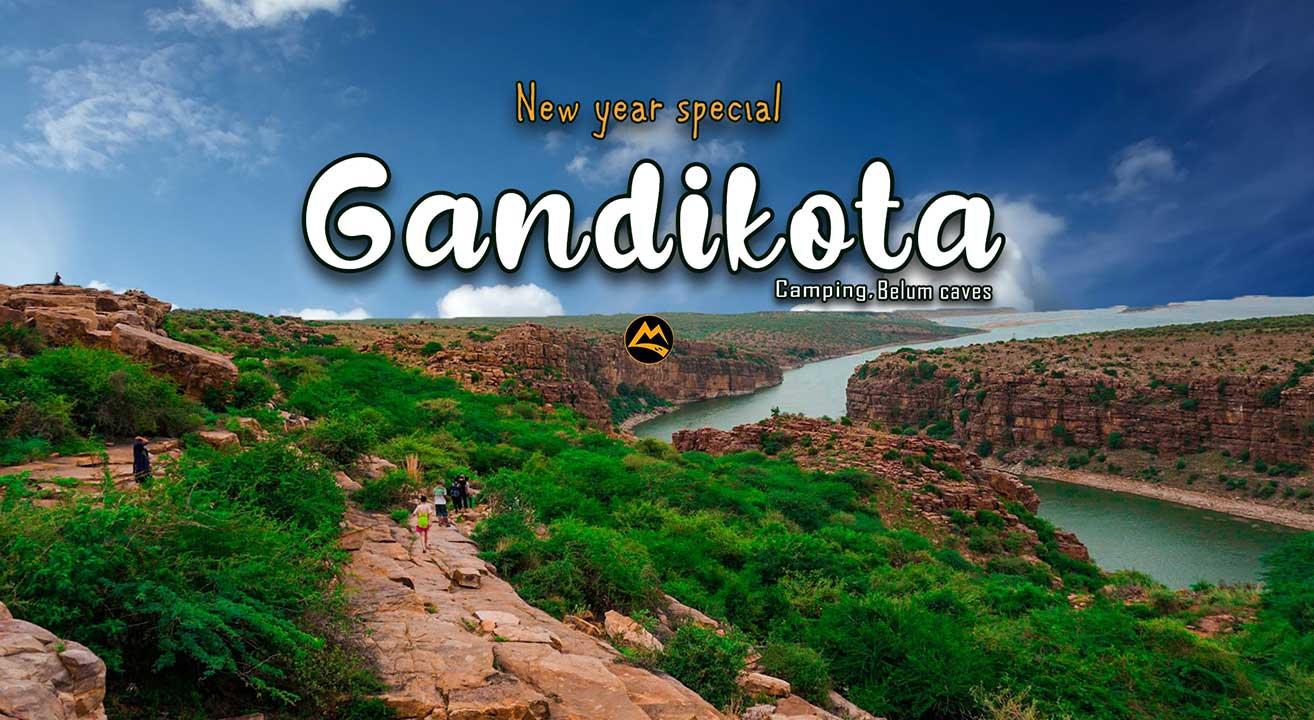 New Year Camping at Gorgeous Gandikota, Swimming, Belum Caves | Muddie Trails