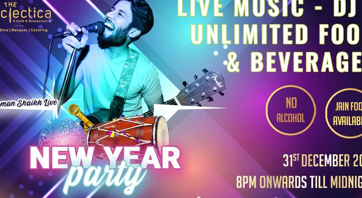 NEW YEAR DJ PARTY at The Eclectica, Jaipur