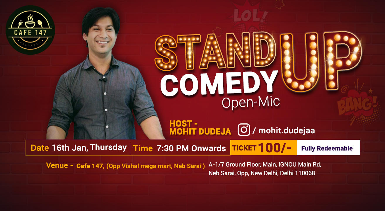 Stand-Up comedy open mic 