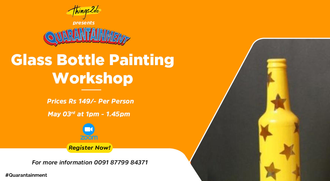 Glass Bottle Painting Workshop