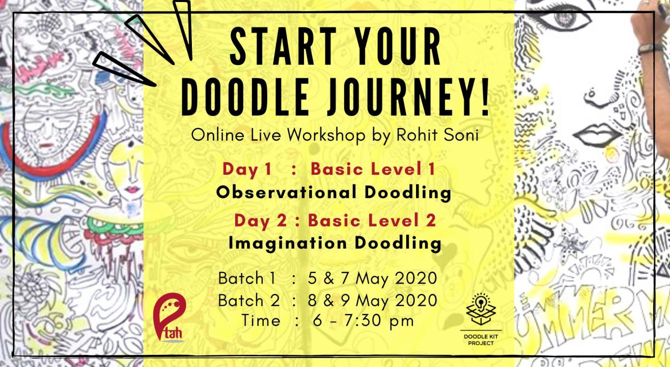 Start Your Doodle Journey : Online Workshop