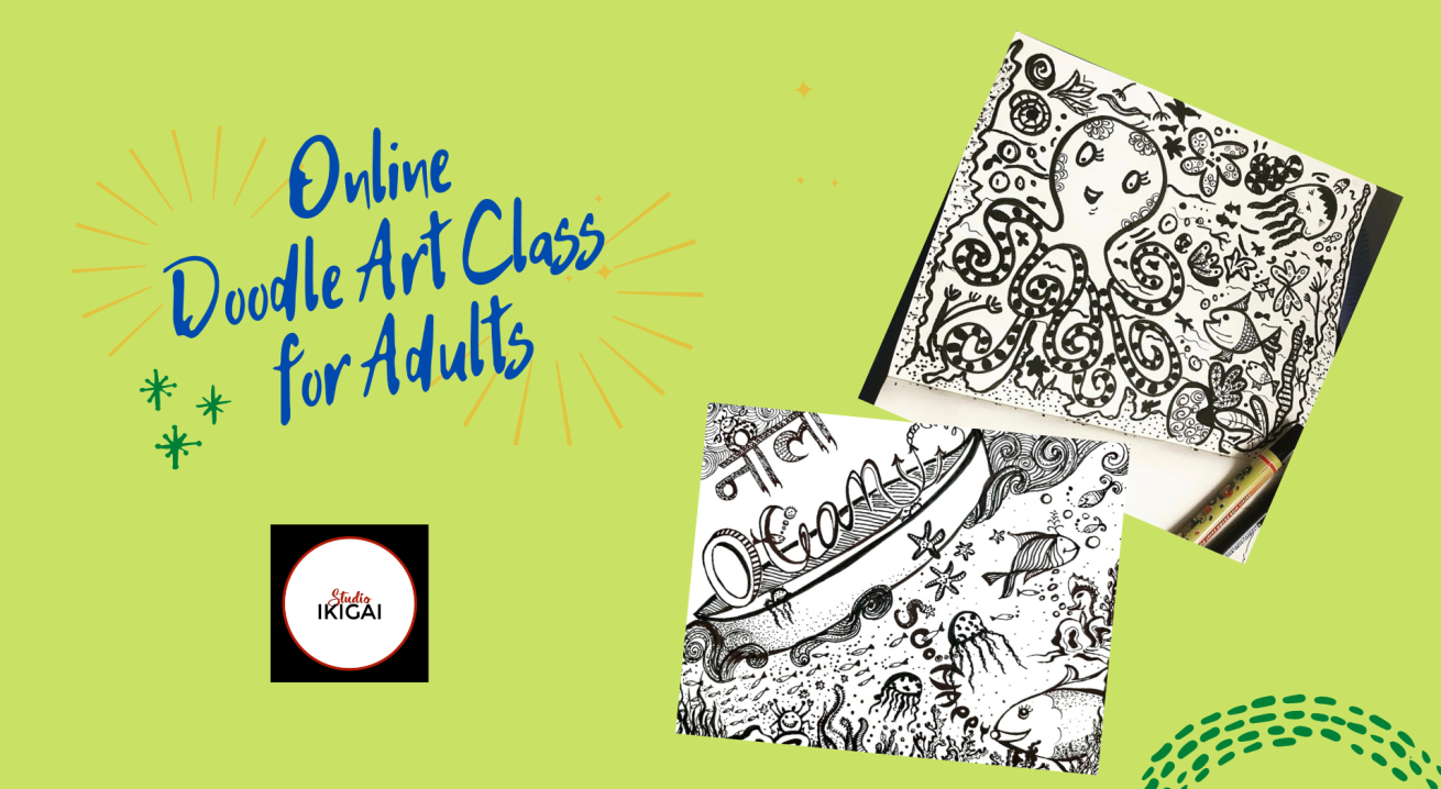 Online Creative Doodle Art Workshop 