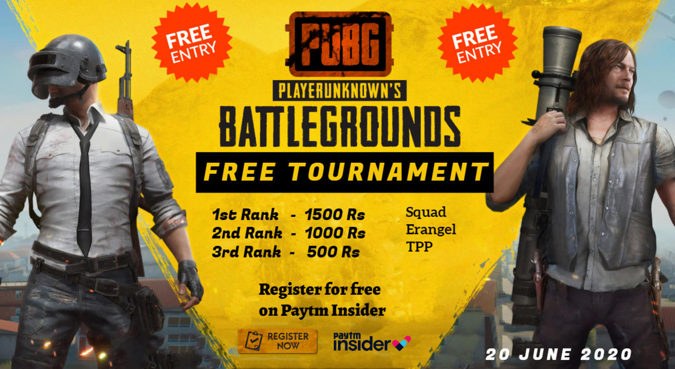 PUBG FREE TOURNAMENT