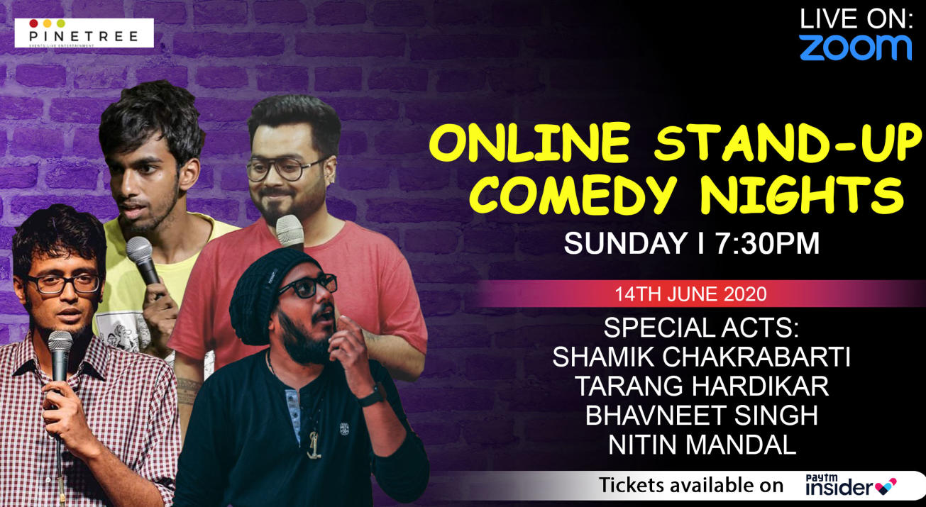 ONLINE STAND-UP COMEDY NIGHTS!