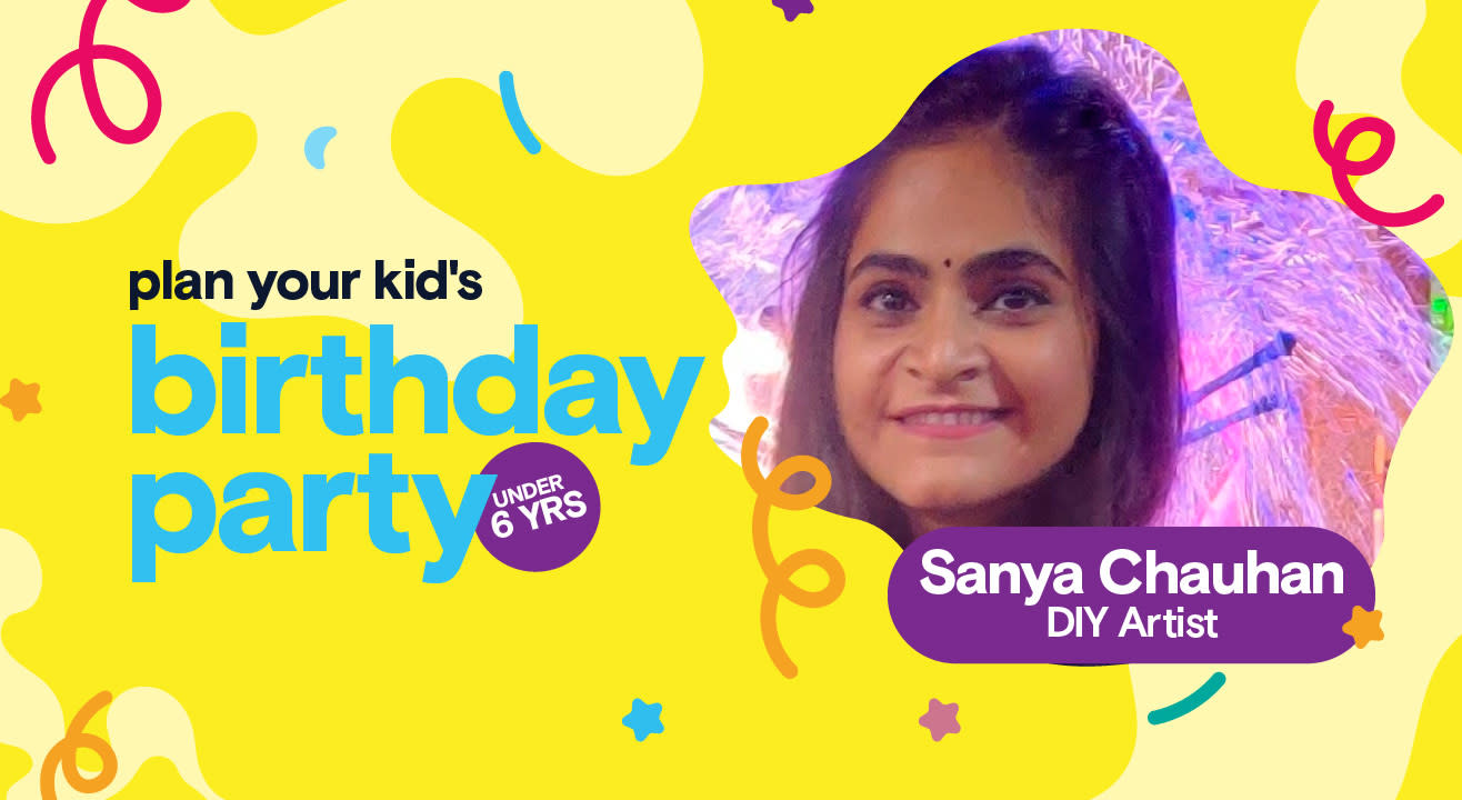 Birthday Party for Little Kids with Sanya Chauhan - DIY Activities