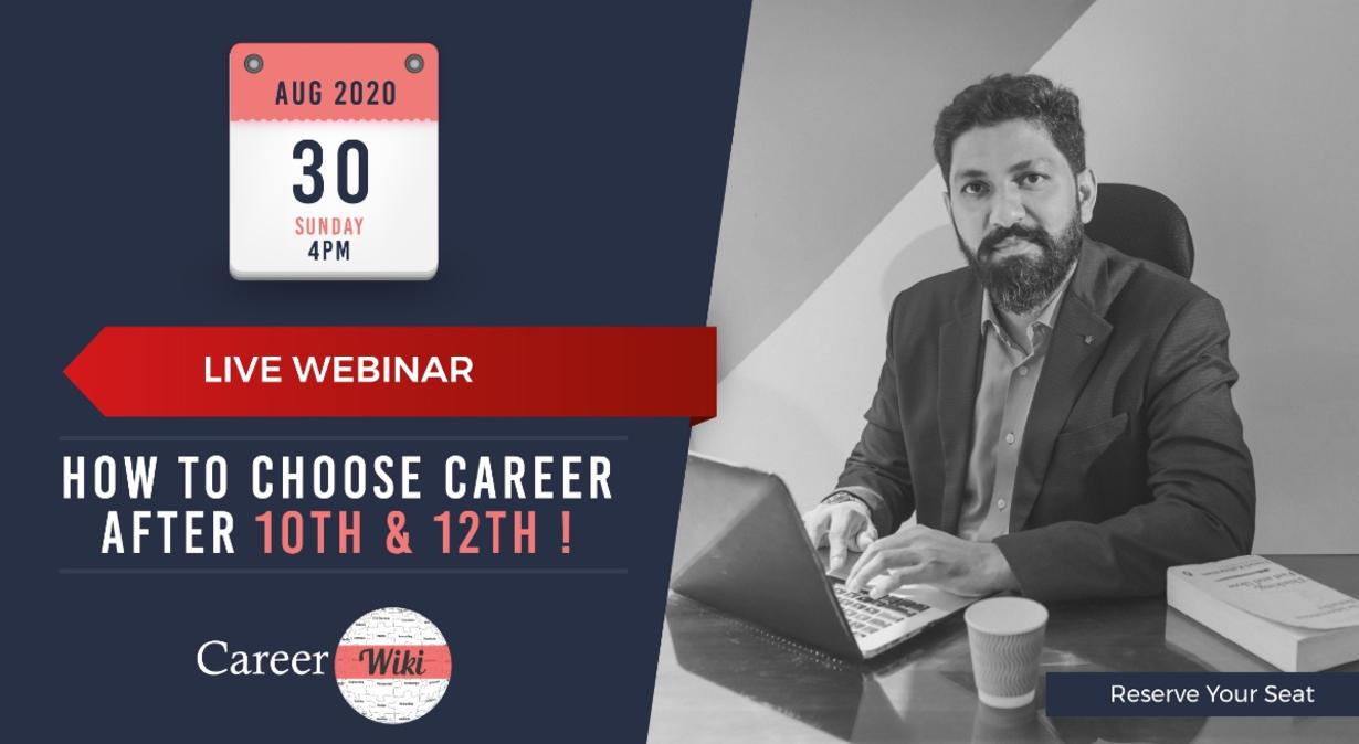 Career Guidance - Live Webinar