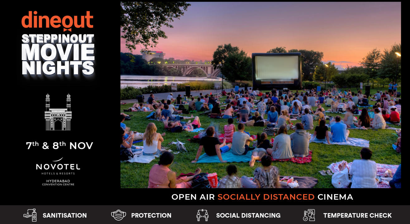 Dineout SteppinOut Movie Nights | Open Air Cinema | Comedy