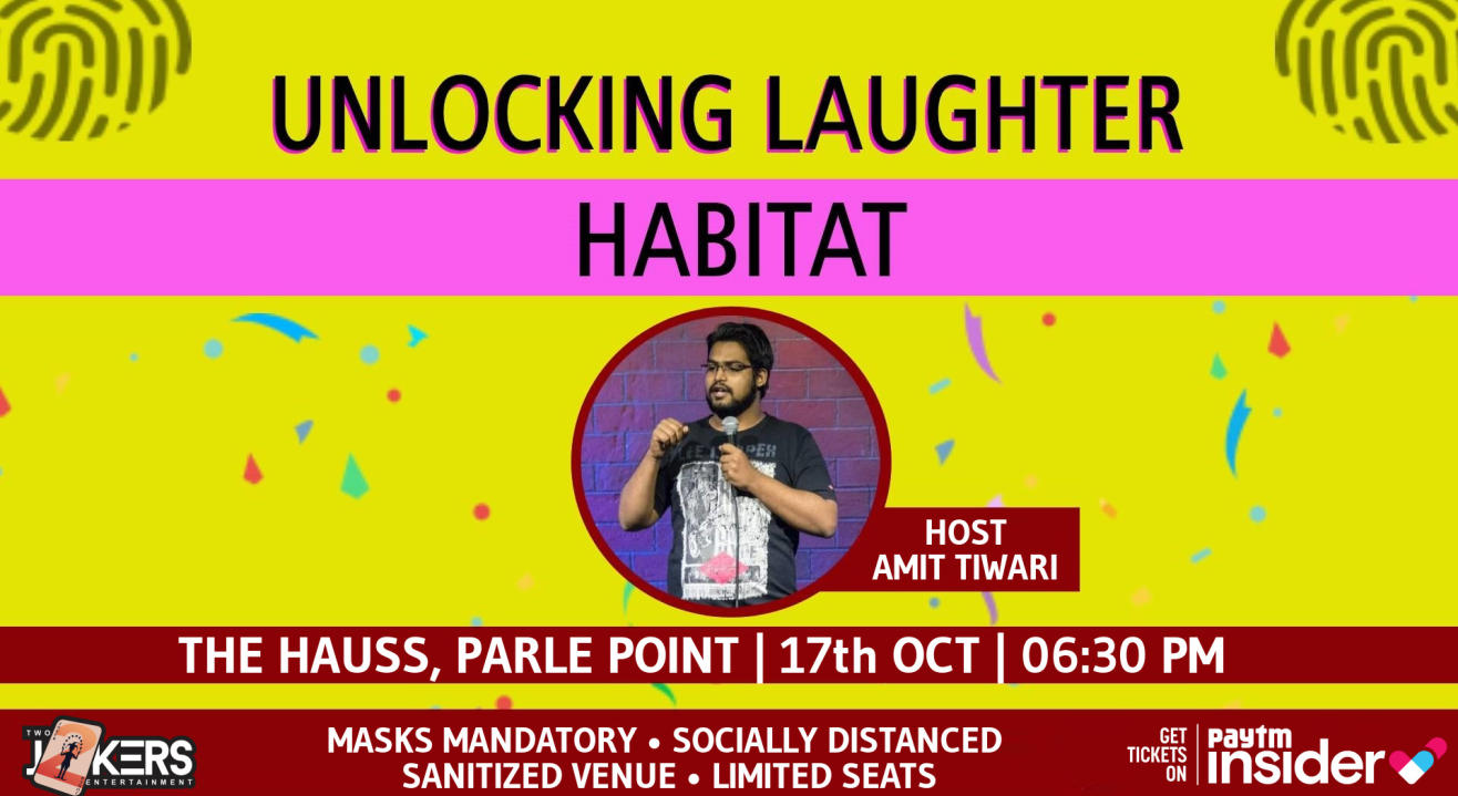 Unlocking Laughter Habitat-Standup Comedy Show