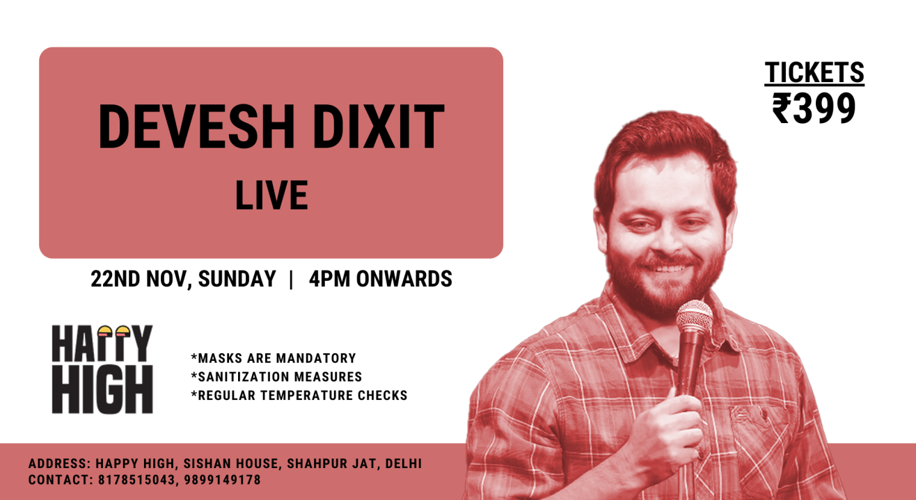 Devesh Dixit Live