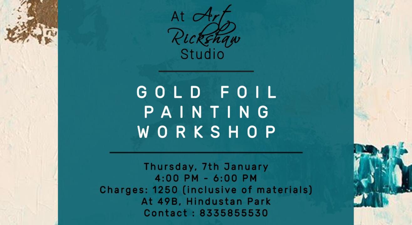 Gold Foil Art Workshop