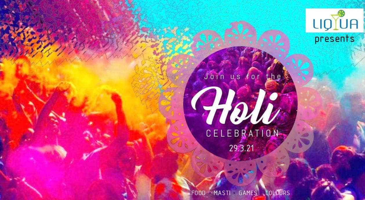 Holi Celebration @ Liqua, kolkata 