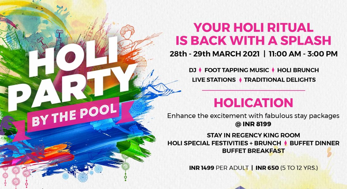 Holi Party By The Pool!