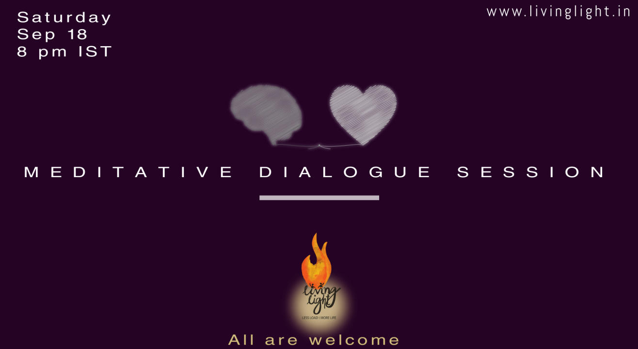 Meditative dialogue session 