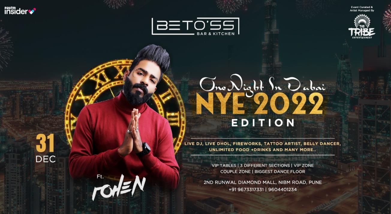 ONE NIGHT IN DUBAI NYE 2022 | NYE 2022