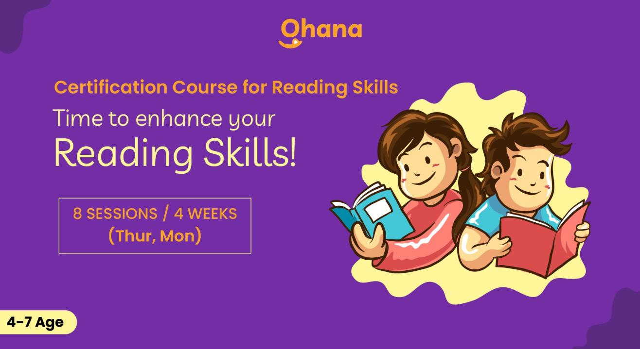 Time to enhance your reading skills! (Certification course)