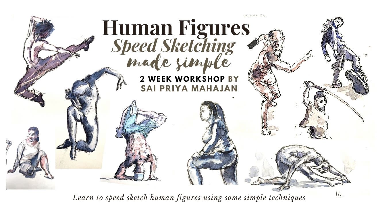 2 Week Human Figure Sketching Workshop