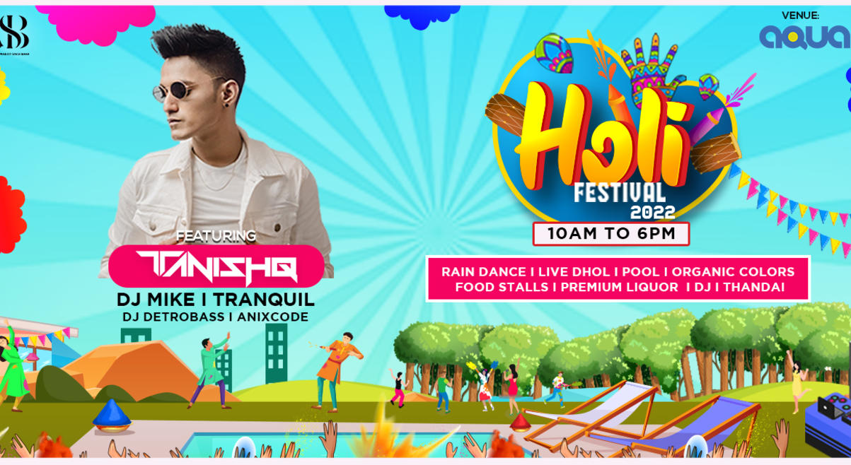 Holi Festival 2022 - Aqua Hyderabad | Holi 2022