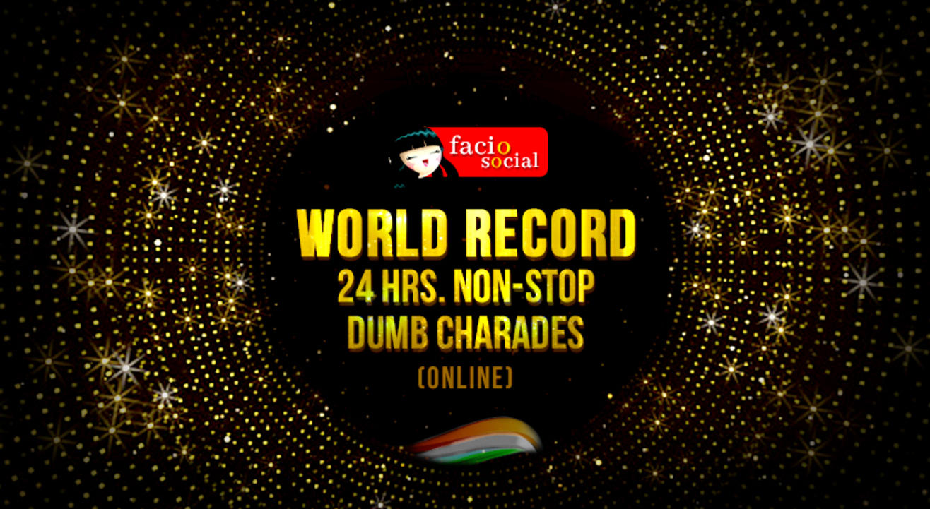 India attempts World Record for Dumb Charades