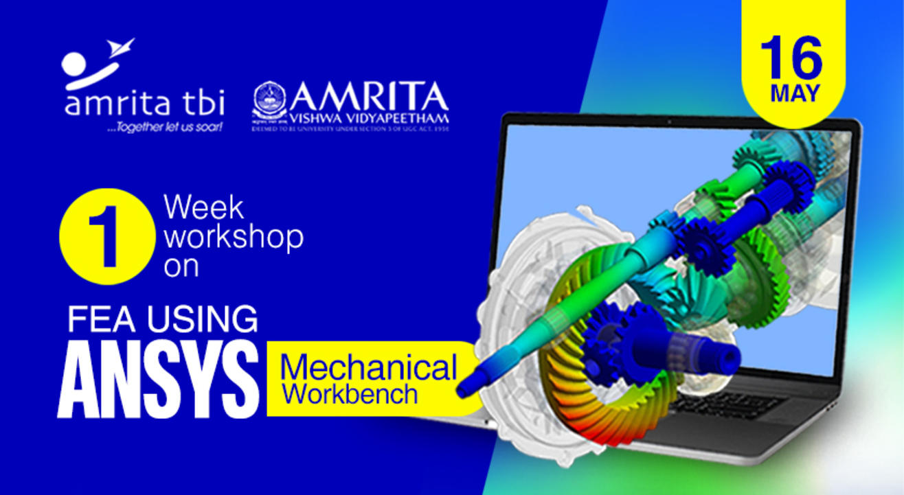 One Week Workshop on FEA using Ansys-Mechanical-Workbench