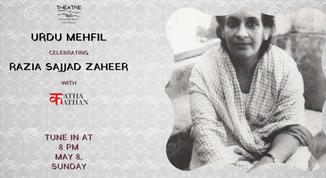 Urdu Mehfil - Celebrating Razia Sajjad Zaheer