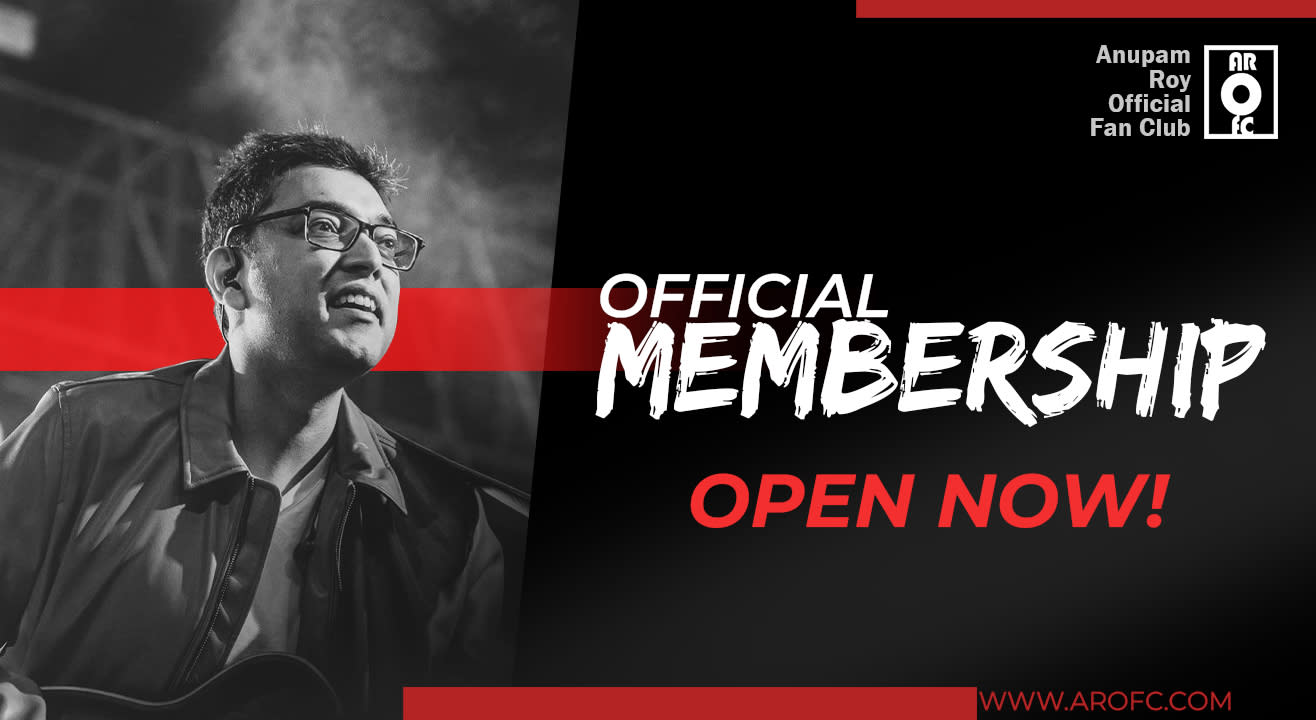 Anupam Roy Official Fan Club I Membership 