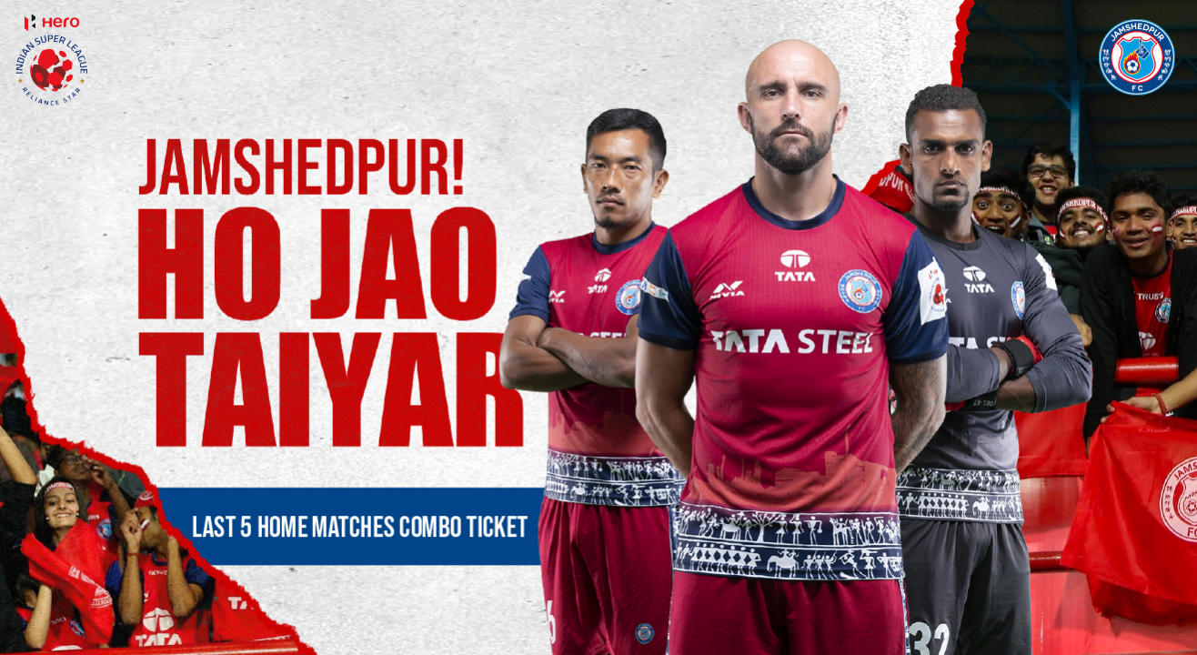 Hero Indian Super League 2022-23: Jamshedpur FC Last 5 Home Matches Combo Ticket