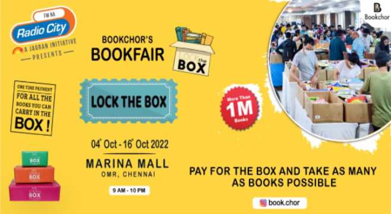 Lock the Box : Bookchor's book-fair (Chennai)