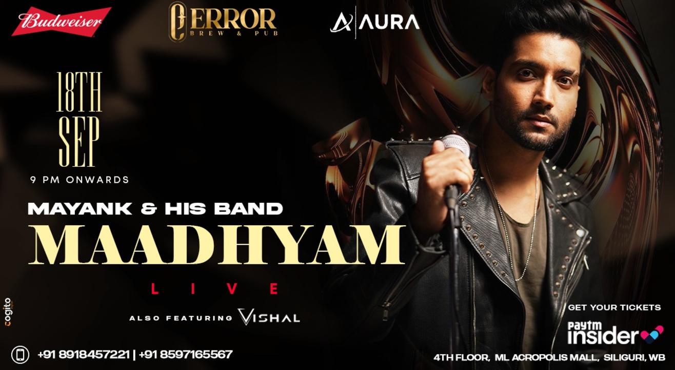 Mayank & His band Maadhyam Live