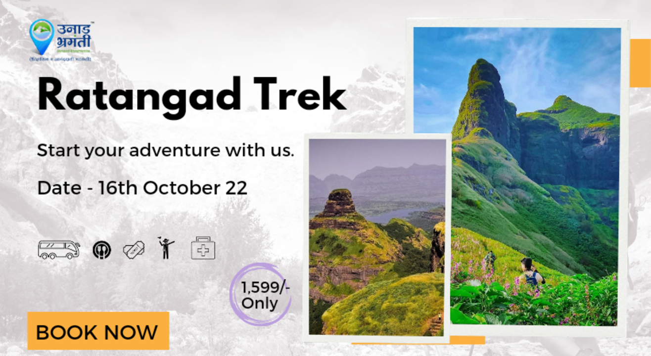 Ratangad Fort Trek with Oonaad Bhramantee