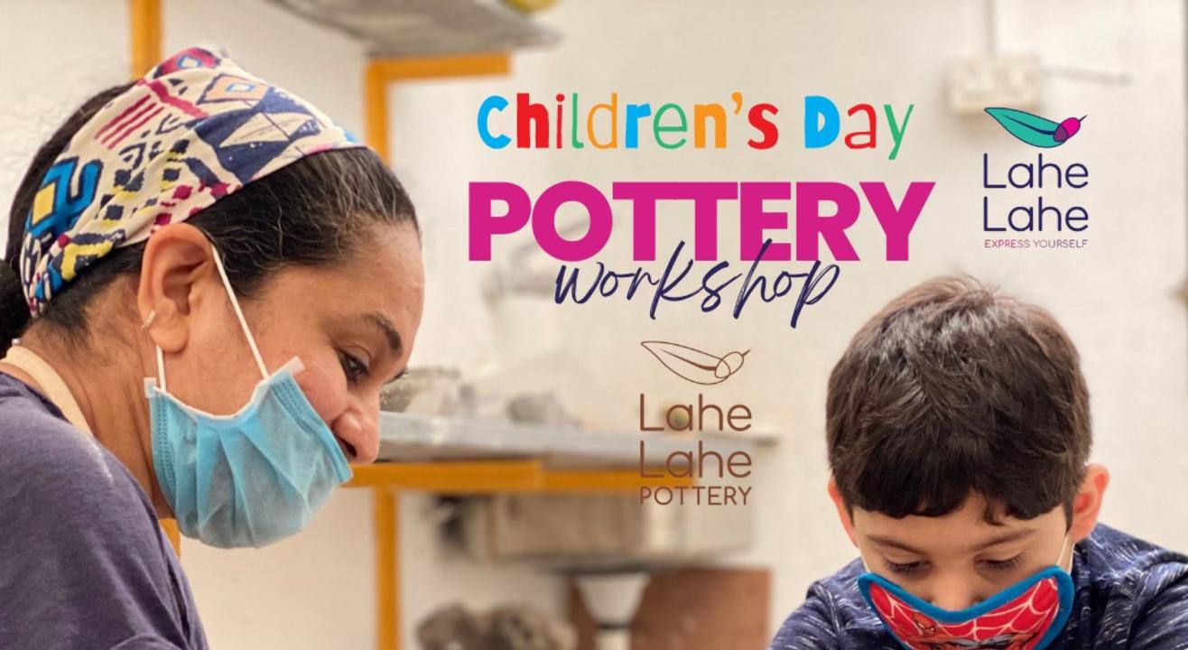 Pottery Workshop for kids Children Special Day