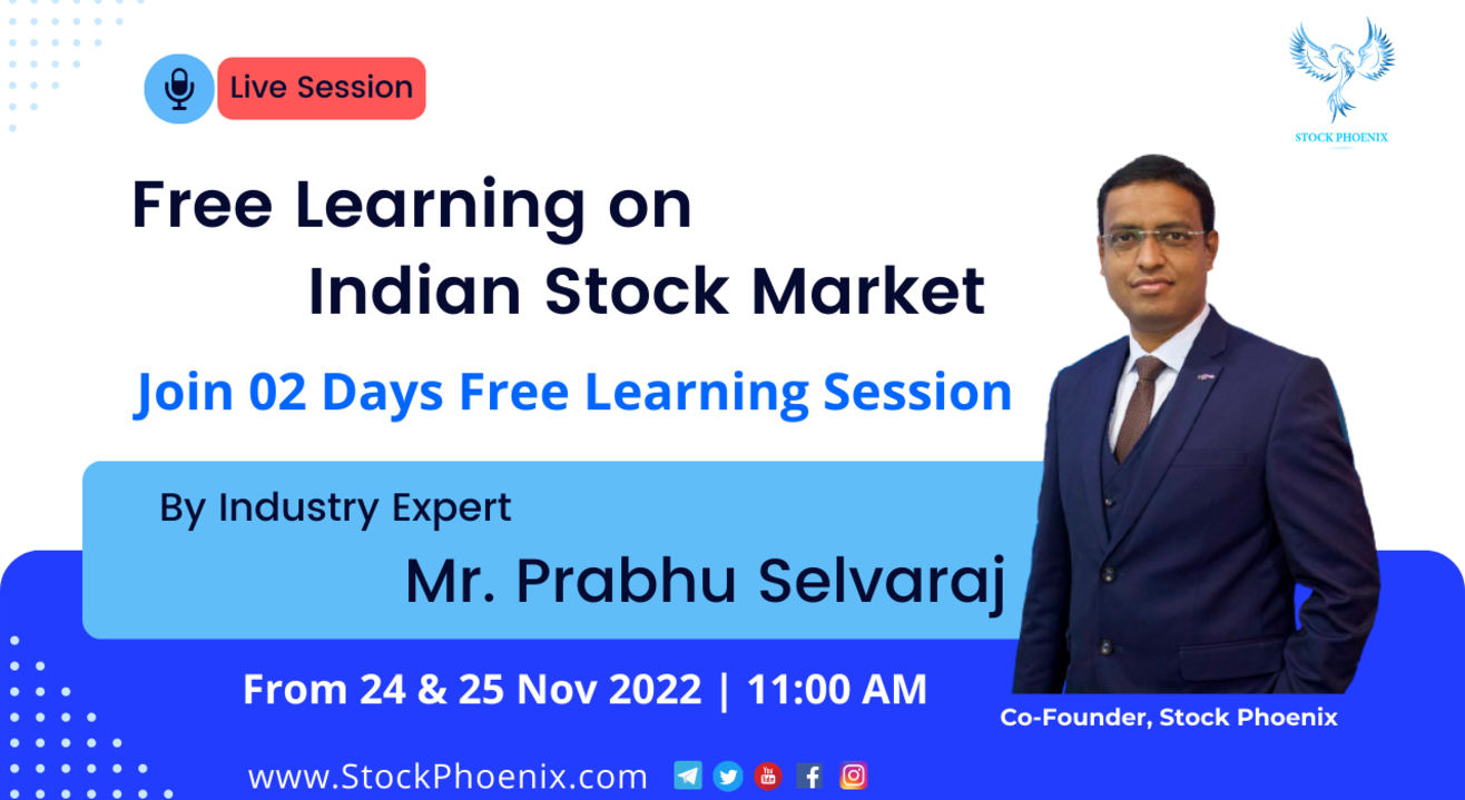 02 Days Free Stock Market Learning Series | Stock Phoenix | Prabhu Selvaraj