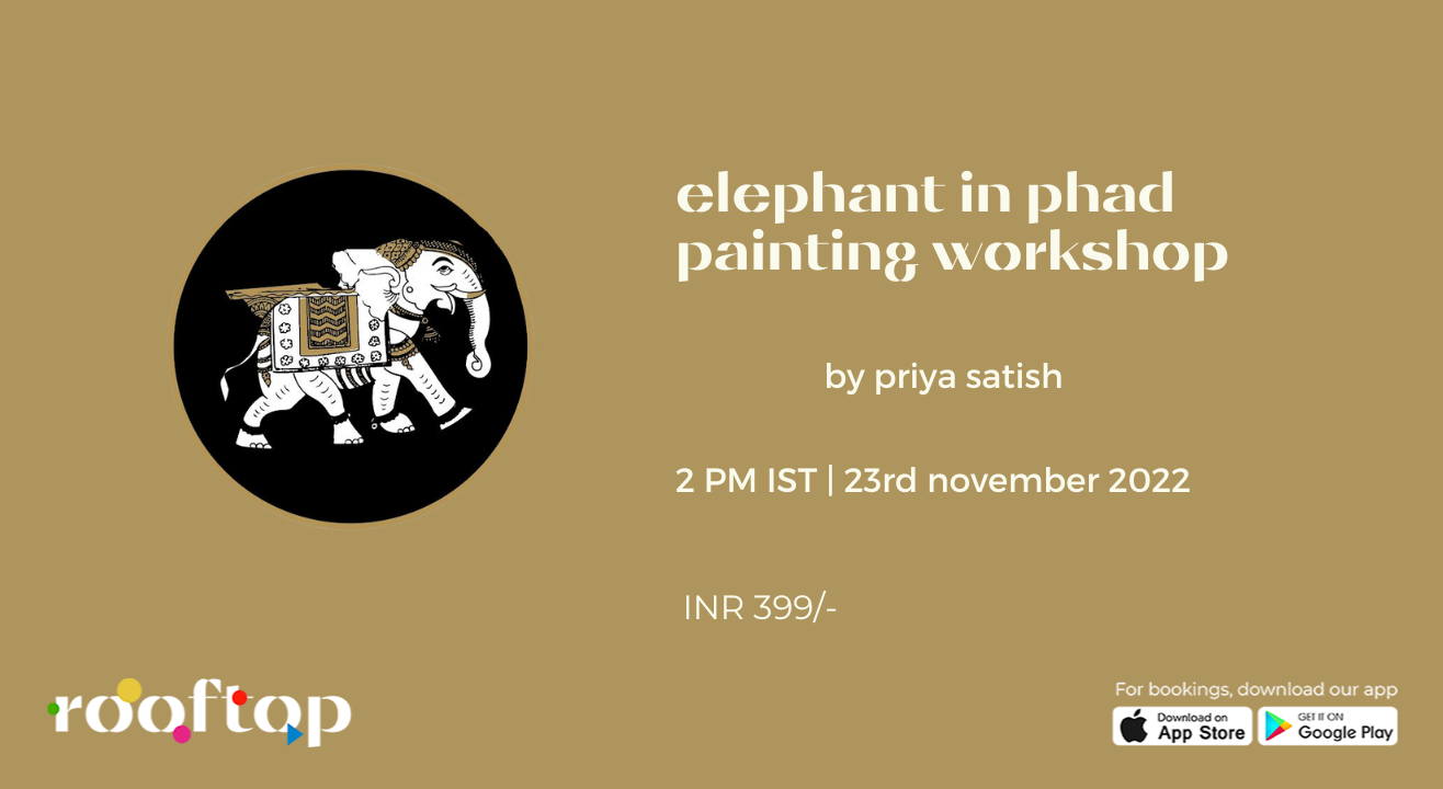 Elephant in Phad Painting Workshop