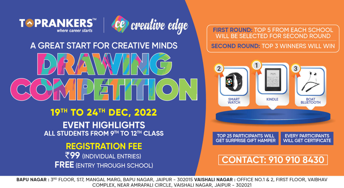 Creative Mind Drawing Competition by Creative Edge