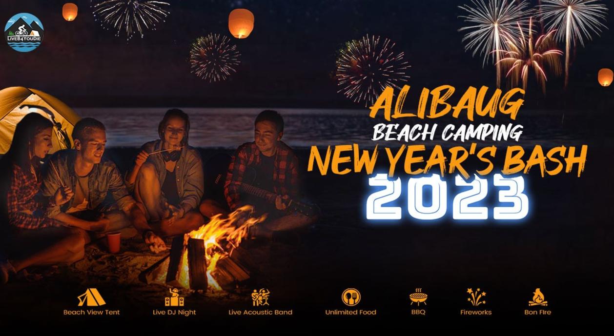 New Year Eve – Beach Camping at Alibaug | NYE 2023