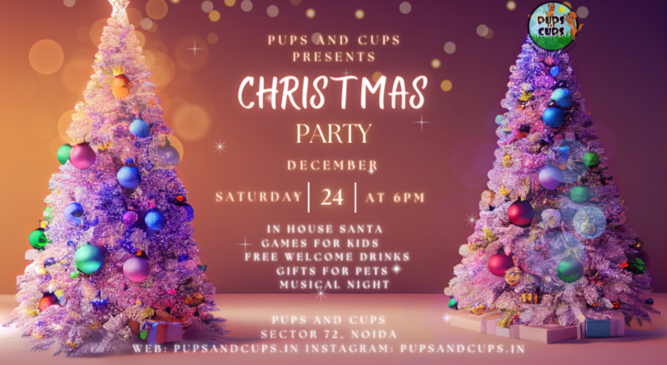 Christmas Eve Party || Pups And Cups