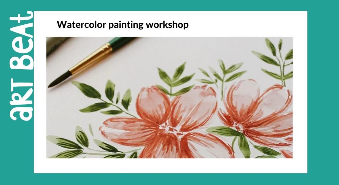 Watercolor painting workshop