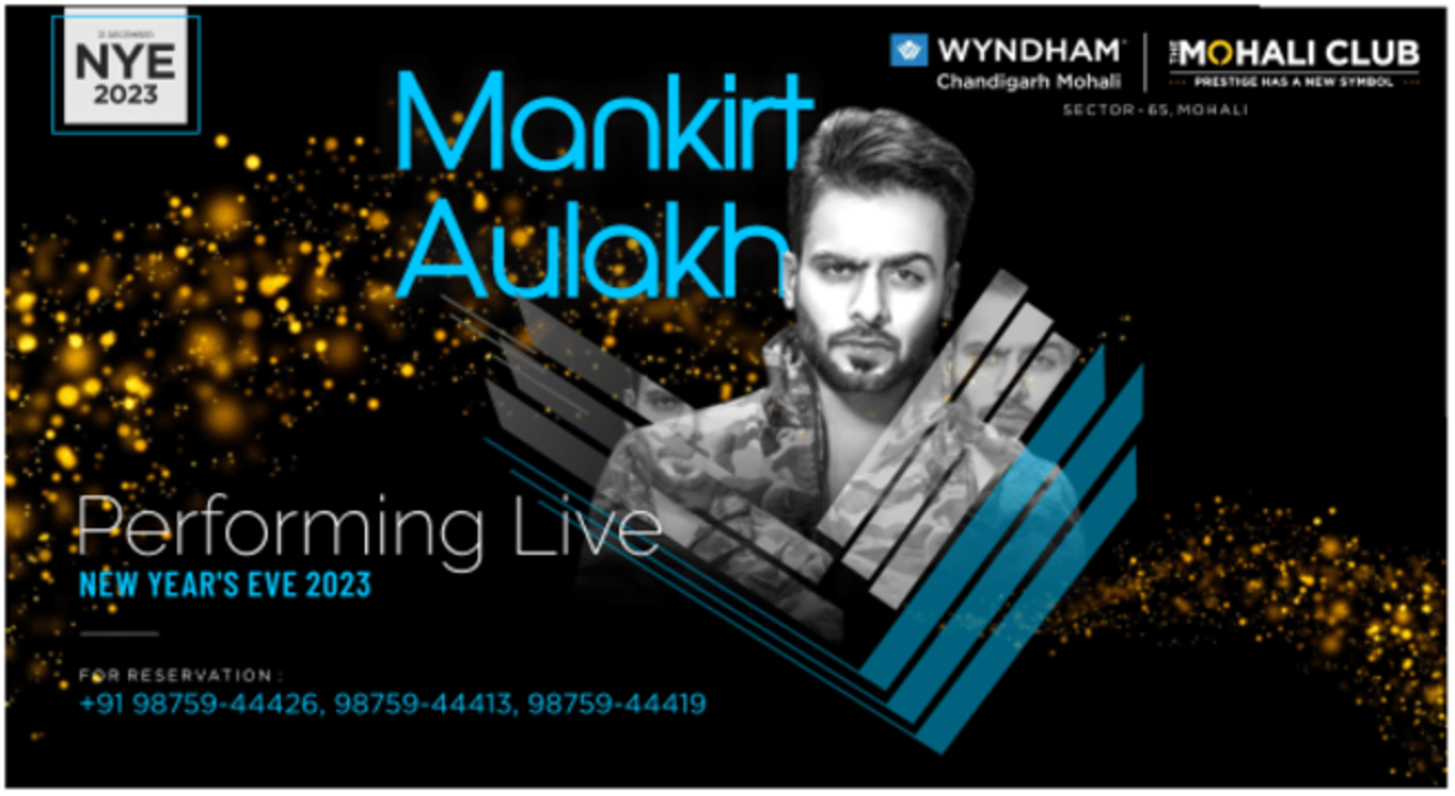 Mankirt Aulakh Live @Mohali Club, Chandigarh | NYE 2023