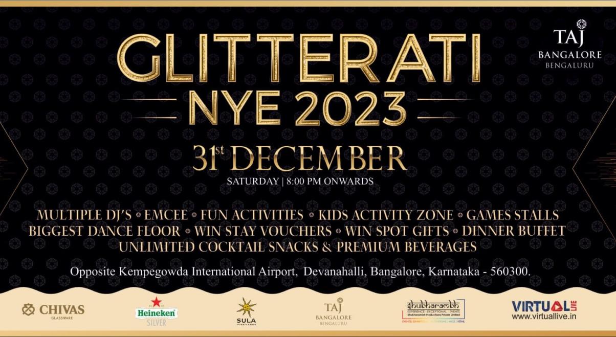 GLITTERATI 2023 | NYE 2023