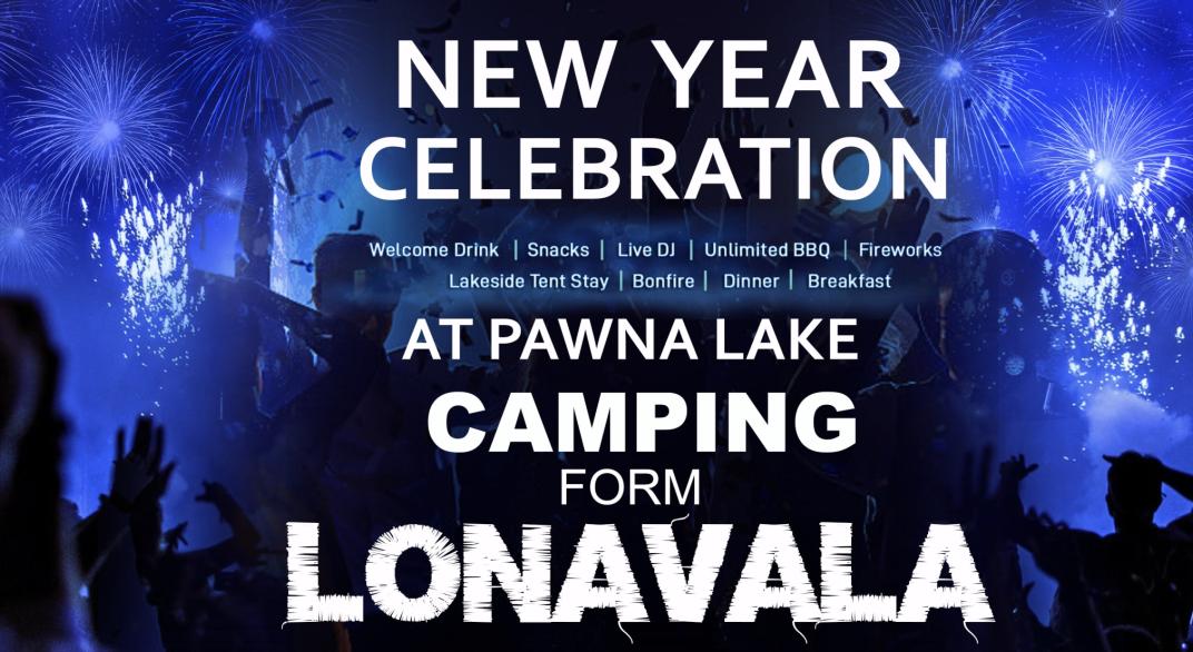 Pawna Lake Camping New Year Eve 2025 Night Event | NYE 2024 | NY 2025