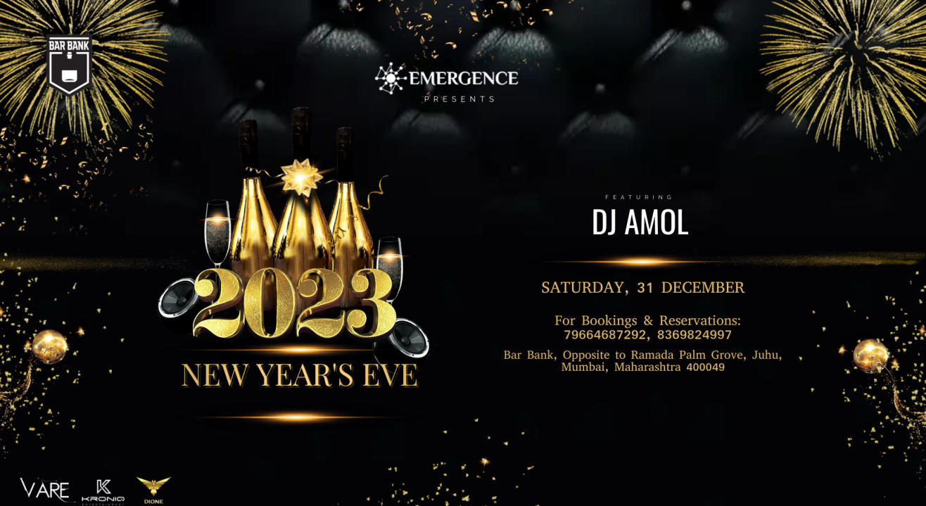 Bar Bank - New Year's Eve 2023 | NYE 2023