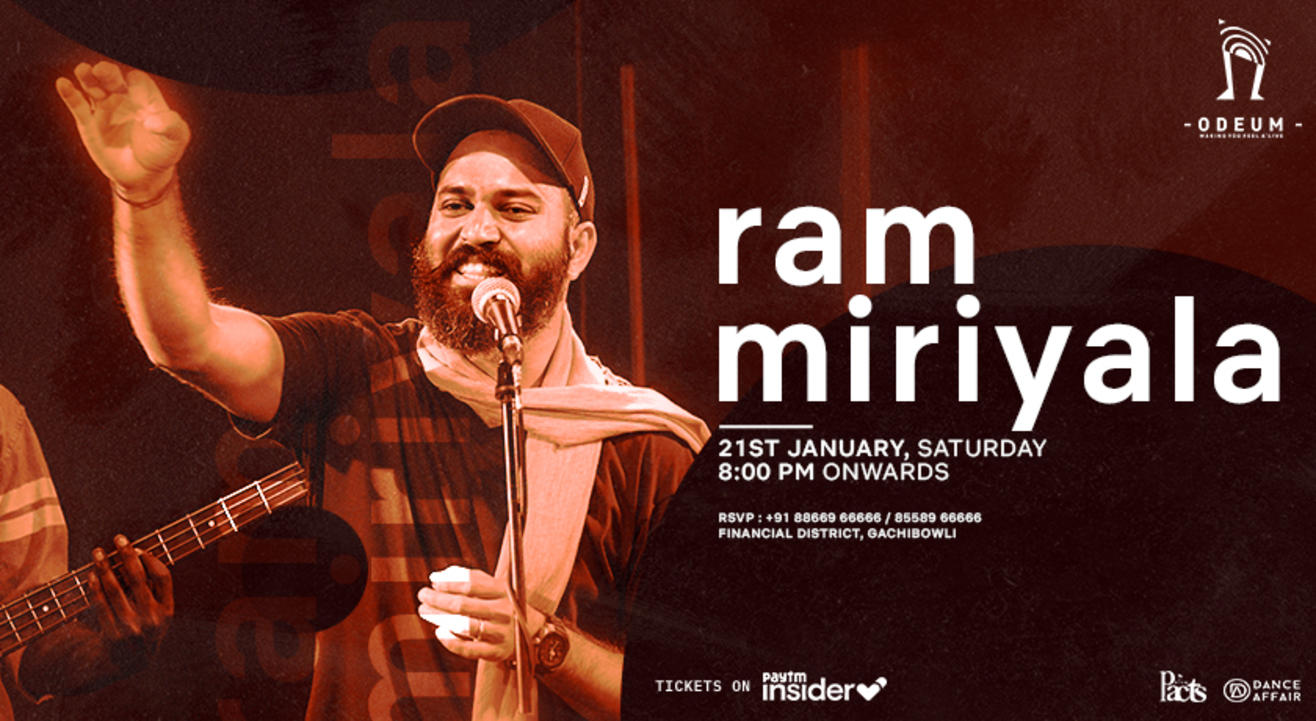 Ram Miriyala live at Odeum by Prism