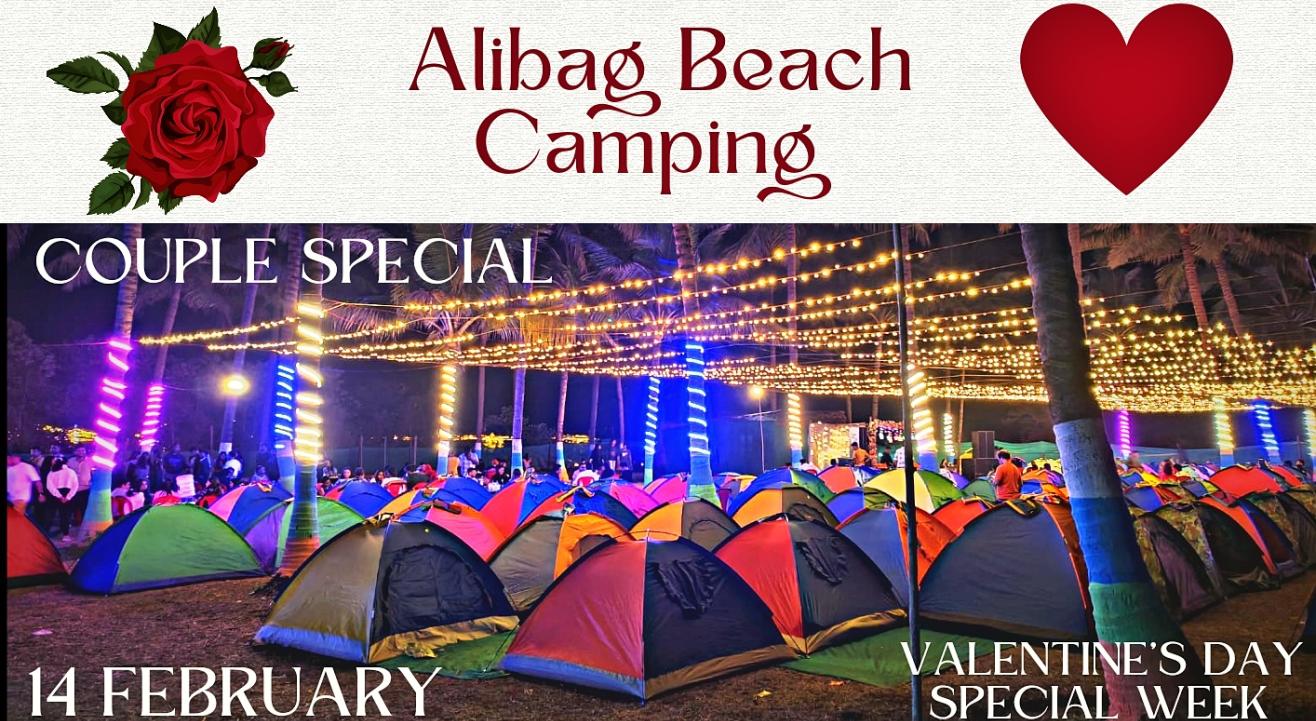 Valentine's Day Special Alibag Beach Camping 