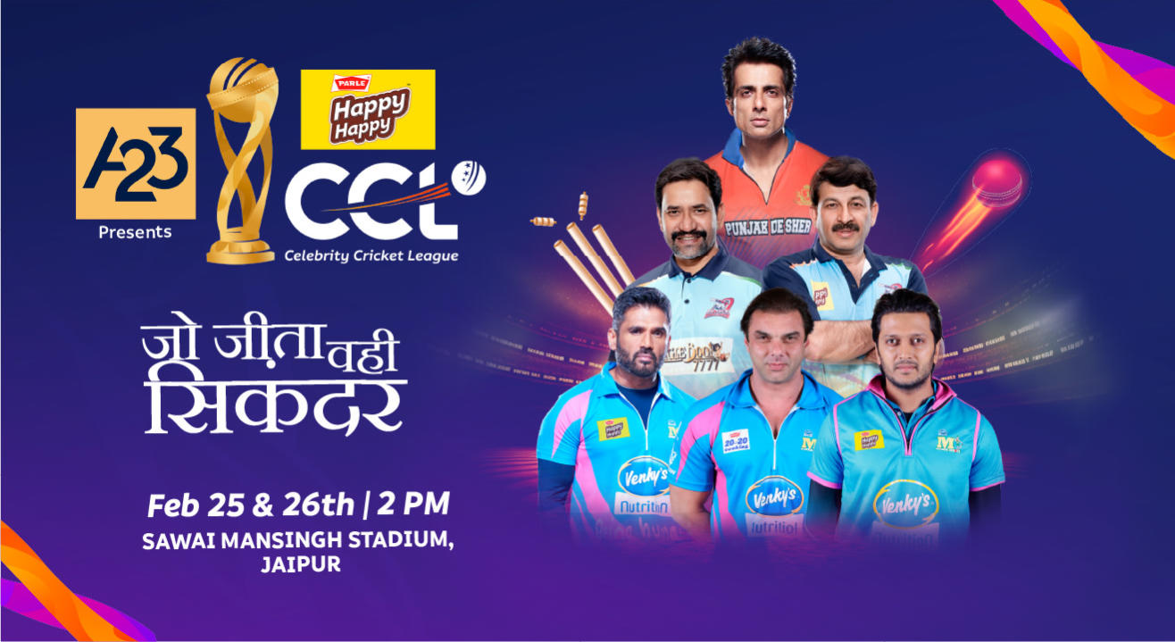 Celebrity Cricket League - Jaipur 2023