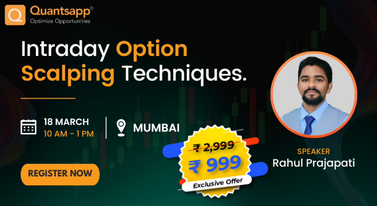 Intraday Option Scalping Techniques Workshop in Mumbai 