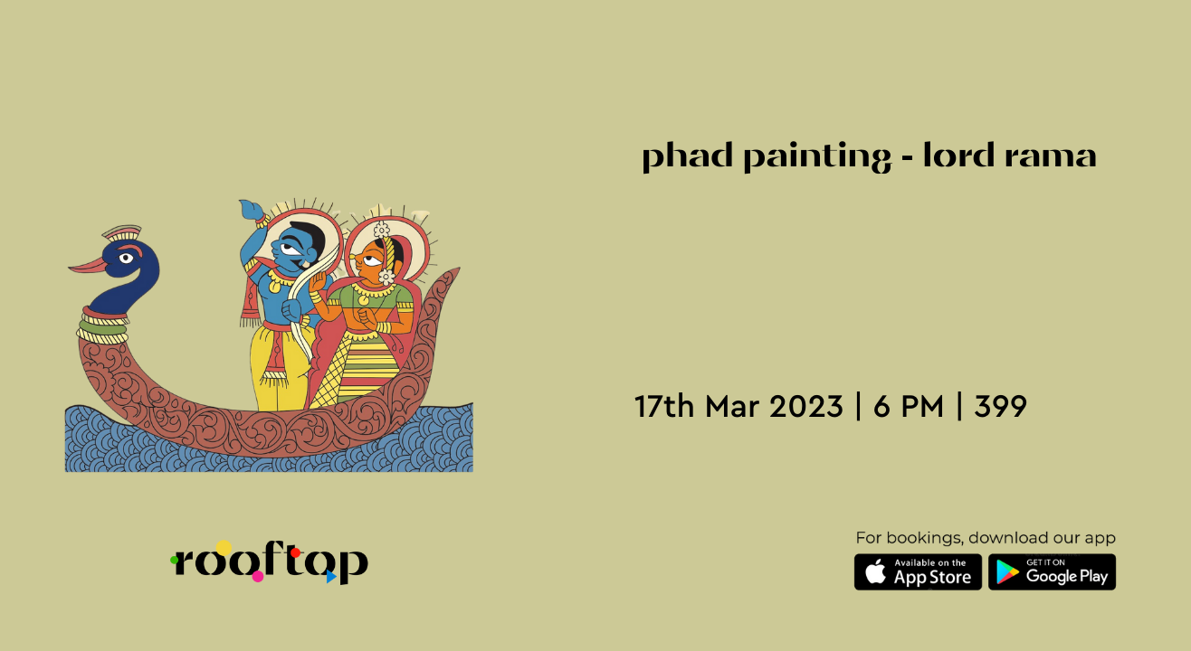 Phad Painting - Lord Rama