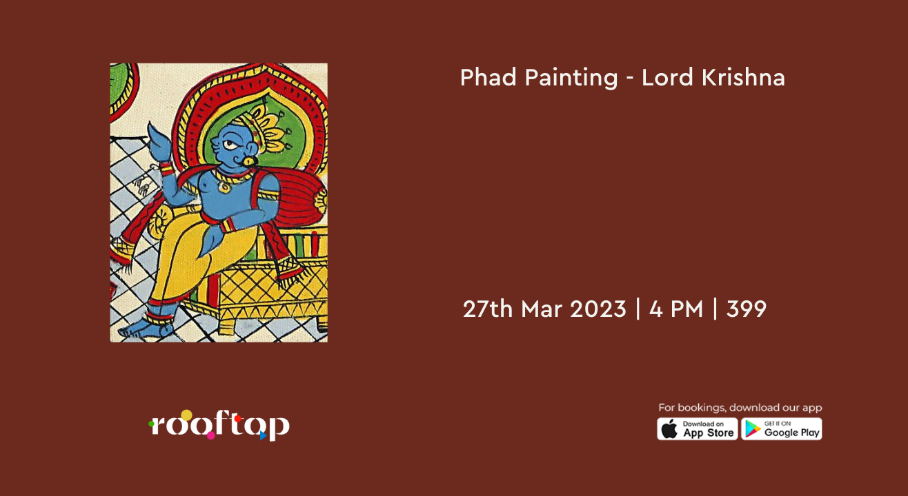 Phad Painting - Lord Krishna