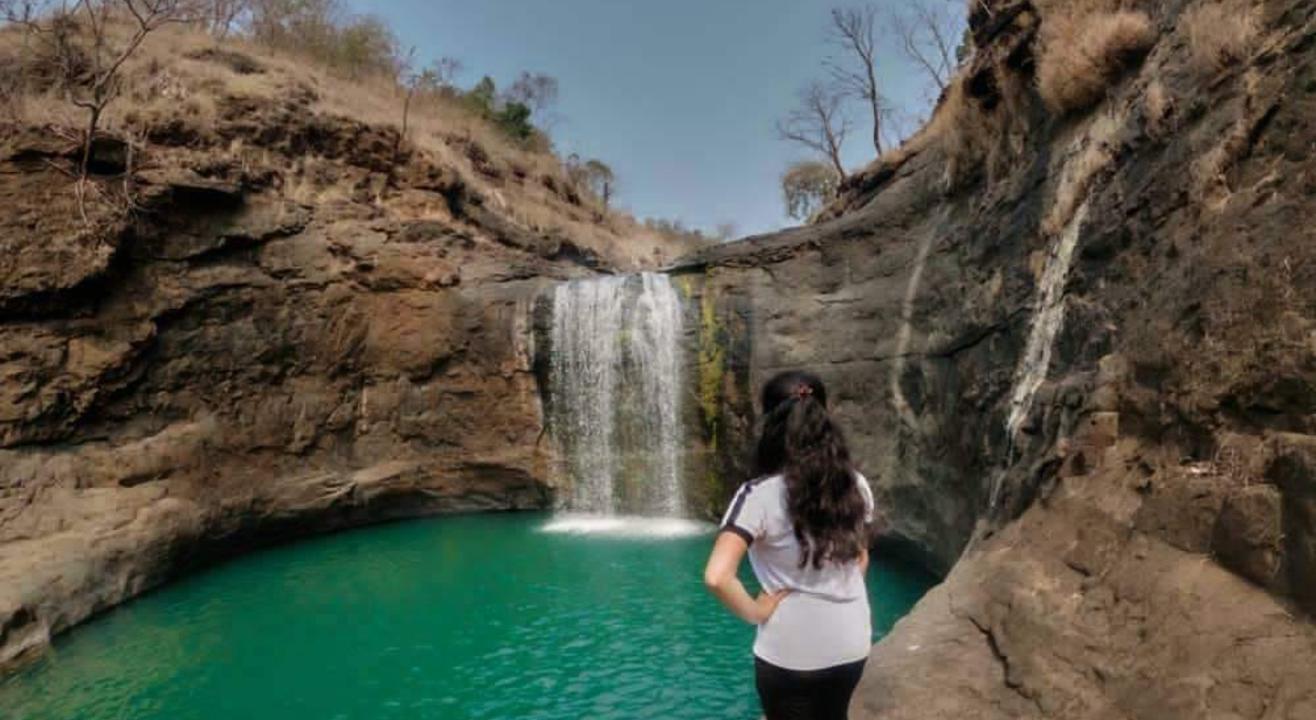 Secret Waterfall Trek with cliff Jumping