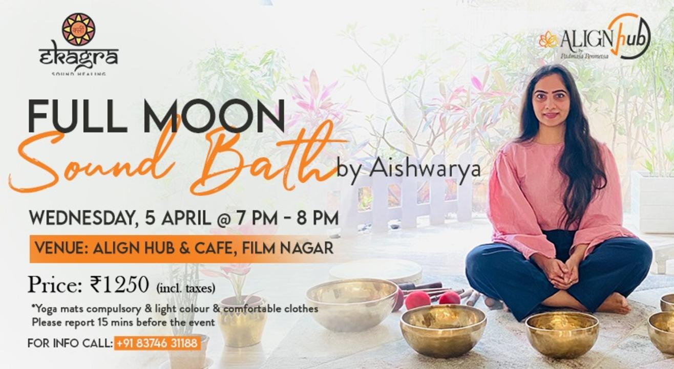 Full moon Sound Bath by Aishwarya